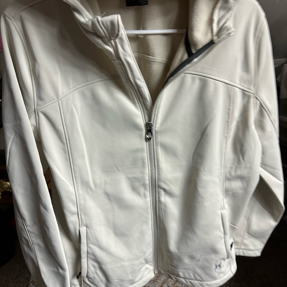 Spyder cream scuba jacket. NWT. Size L. - Picture 2 of 7